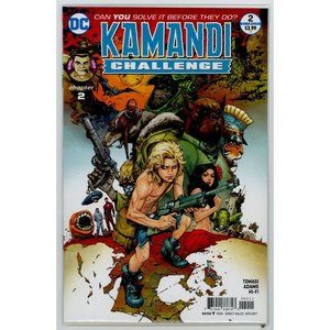 KAMANDI CHALLENGE #2 NEAL ADAMS, PETER J. TOMASI, DC, ©2017, HIGH GRADE